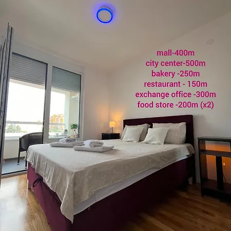 Lux 13 Center, Free Parking Appartement